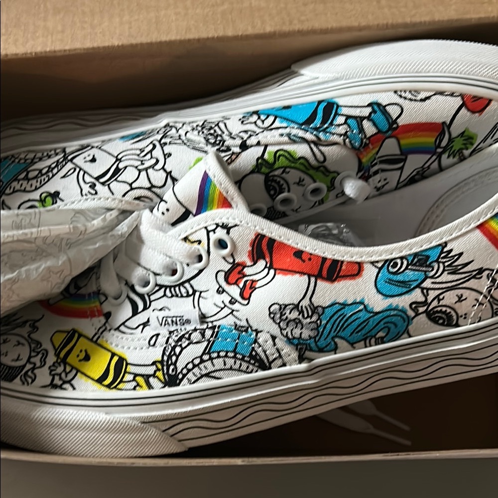 Vans Graphic Art Sneakers- nfrs limited edition skate shop